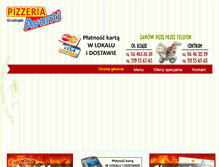Tablet Screenshot of pizzeria-avanti.pl