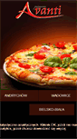 Mobile Screenshot of pizzeria-avanti.com